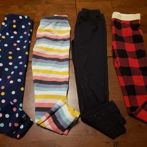 Carter's Bottoms - Carters Leggings Lot Size 6-6x Carter's Bottoms - Carters Leggings Lot Size 6-6x